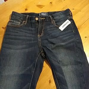 Girls dark wash jeans